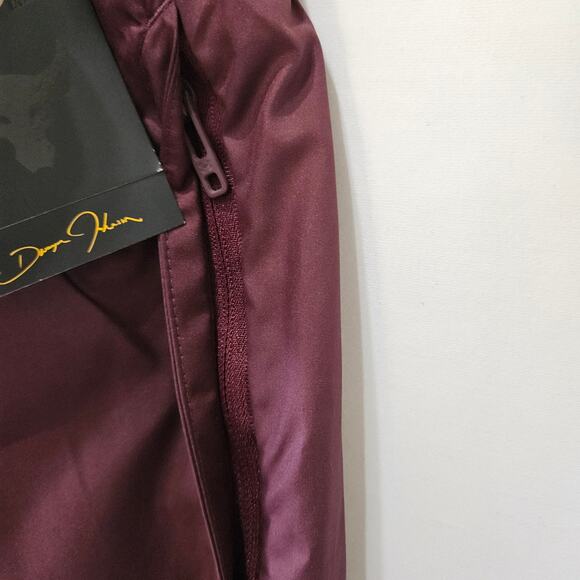 Under Armour Women's Project Rock Woven Joggers Burgundy Black Large - Picture 5 of 10